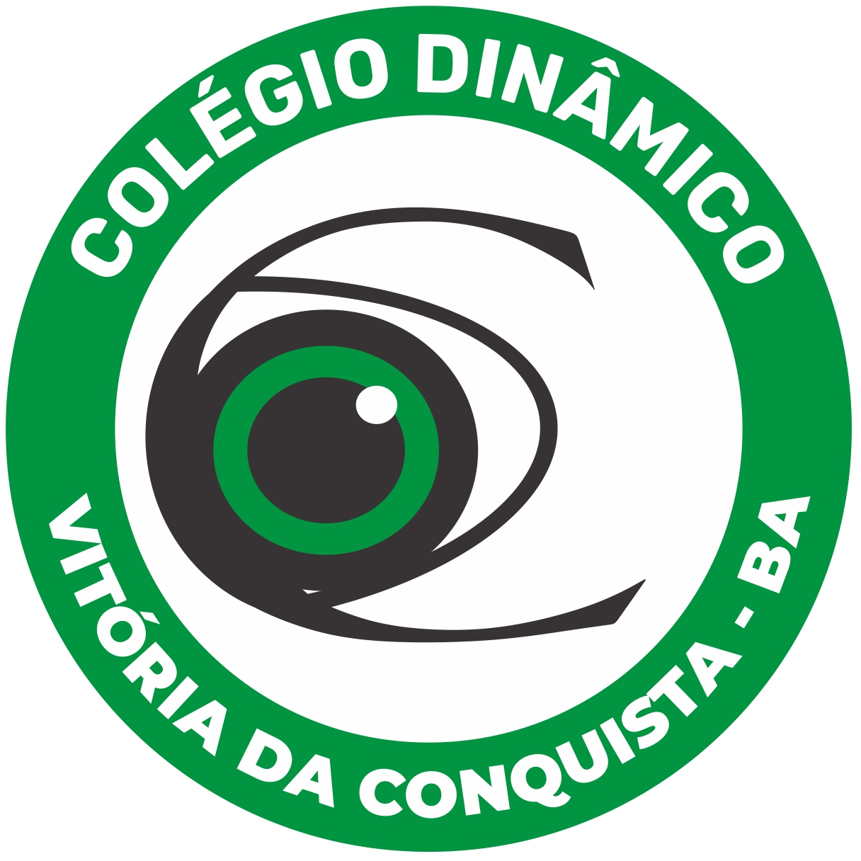 Logotipo oficial do Colégio Dinâmico — Vitória da Conquista, BA
